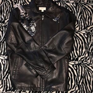 leather jacket